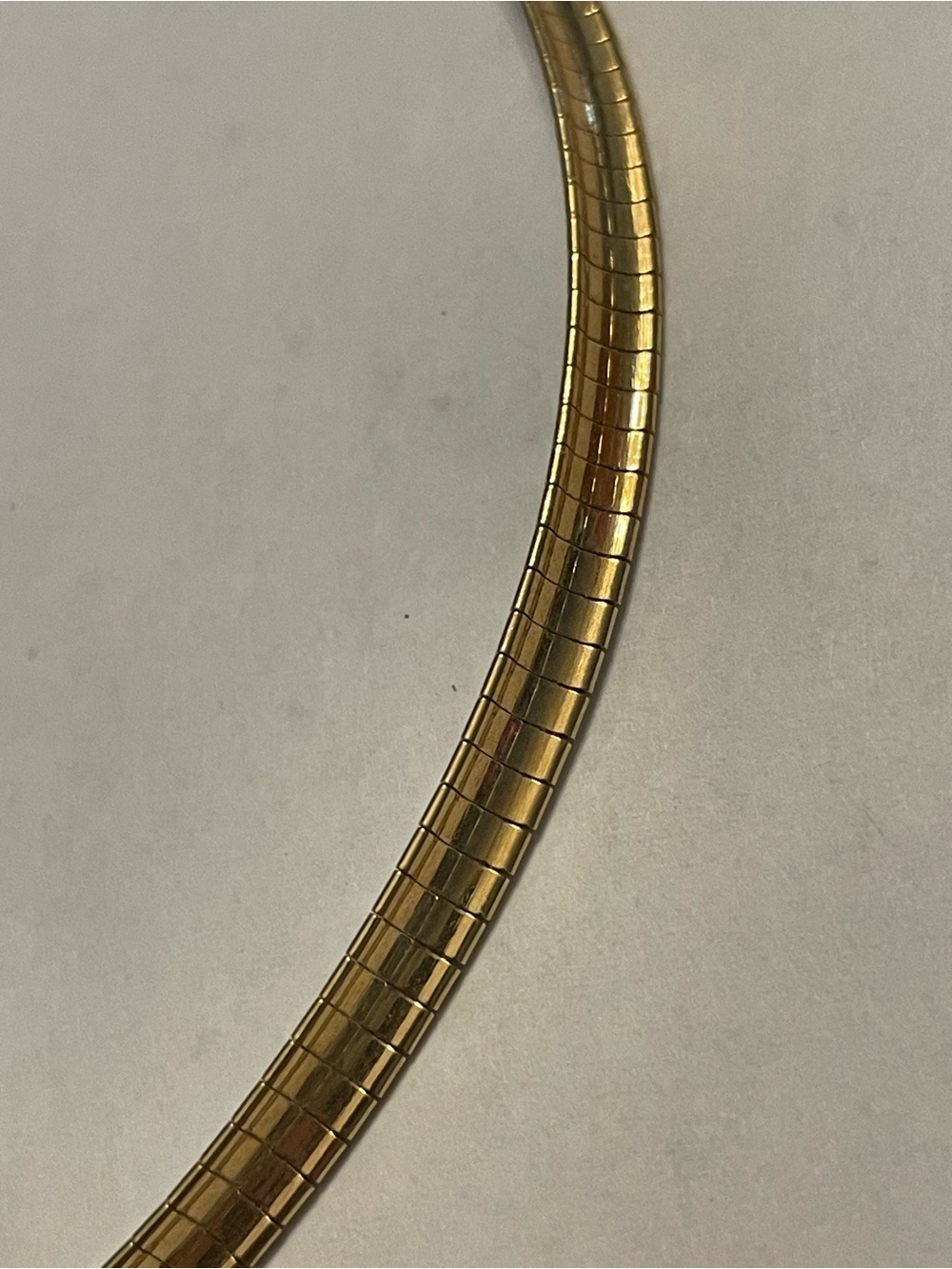 Vintage Signed Avon Gold Tone Choker Necklace π SALE - Picture 5 of 12